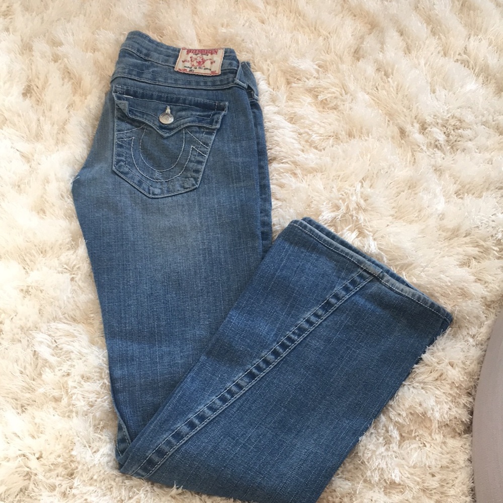 True Religion Joey Flair Jeans.